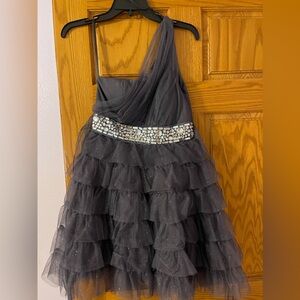 Homecoming off the shoulder dress